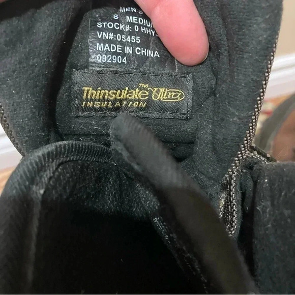 L.L. Bean Tek  2.5 brown leather heavy duty winter boots - Picture 5 of 8